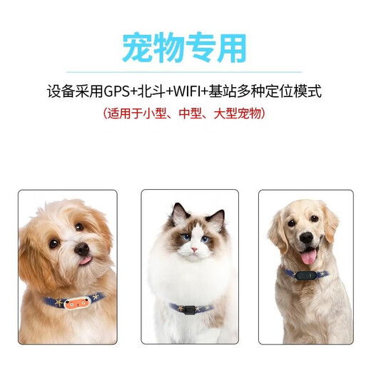 Newman pet locator, dog and cat GPS collar, anti-lost device, anti-lost tracking artifact, tracking and booking device, battery life calling version (lock anti-disassembly + super long battery life)