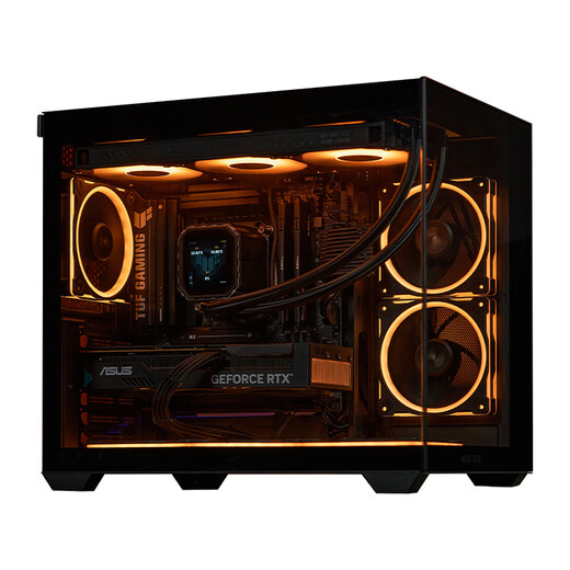 ASUS Family Bucket 12 periods interest-free i5 14600KF/RTX5060/RTX5060Ti host e-sports Delta mobile desktop assembly computer DIY host assembly machine with five 14600KF丨5060Ti丨12 periods interest-free