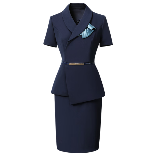 Weishipin summer professional wear small suit suit women's temperament jewelry hotel front desk work clothes beauty salon sales work clothes hidden youth autumn and winter style suit + pants L