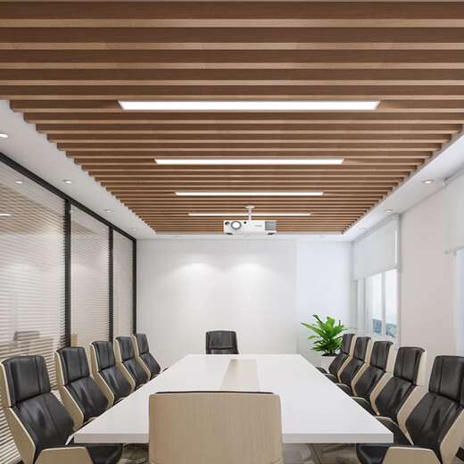 Dengling office chandelier led flat panel strip light office building supermarket live broadcast room lighting fixtures white frame right angle 120*30cm 72W white light