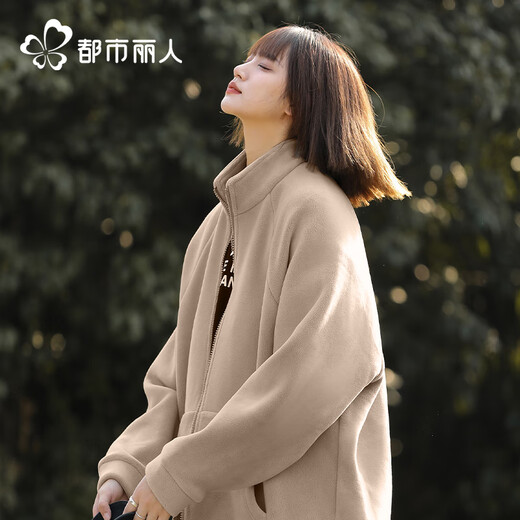 Urban Beauty Polar Fleece Jacket Women's Autumn 2025 New Double-sided Velvet Warm Inner Jacket Liner Oriental Fleece Versatile