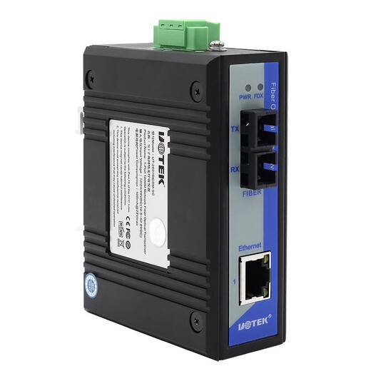 宇泰高科UT-2601GCSM-SC收发器1光1电工业级千兆网络光纤收发器光纤转以太网收发器工业级1光2电1光4电 【工业级】1光1电 千兆单模SC