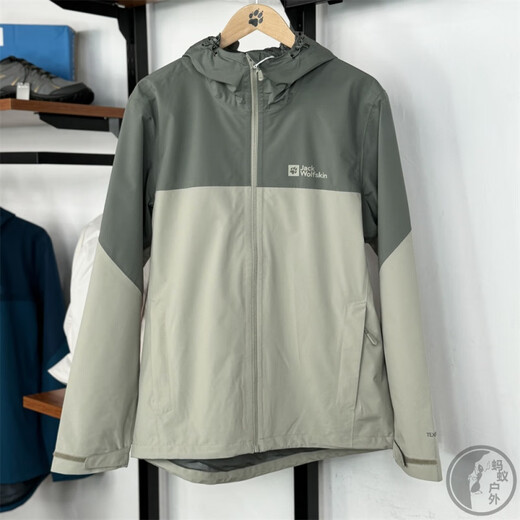 狼爪（Jack Wolfskin）24春夏新款男士户外防风防水冲锋衣外套1115891 1278 M