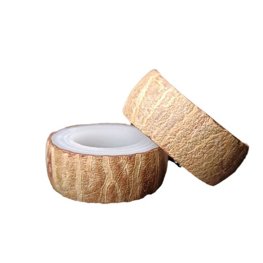 靓做白玉菩提根戒指情侣材料包自己做diy手工打磨工具原籽半成品男女 情侣-对戒(粗砂+细砂+抛光板)