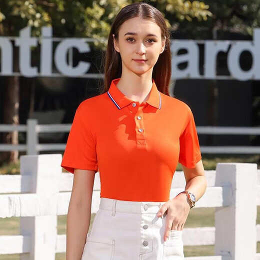 polo衫短袖定制印logo印字公司工作服工衣校服上衣夏季广告文化衫 灰色698 L 《120-135斤》