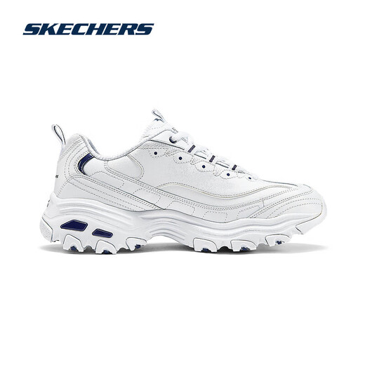 Skecher kleiner weißer Bär atmungsaktives Paar Männer kleine weiße Schuhe erhöhte dicke Sohle vielseitig Retro lässig Daddy Schuhe Sportschuhe Sport Schuhe