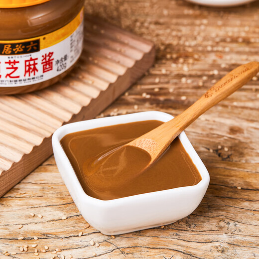 Liubiju Seasoning Sauce Pure Sesame Sauce Cold Noodle Hot Dry Noodle Sauce Hot Pot Dipping Sauce 420g Chinese Time-honored Brand