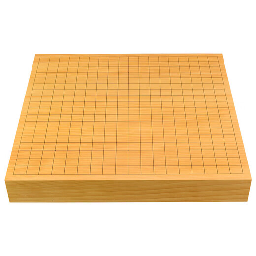大师汇棋具熊须香榧木棋盘拼接日本进口带证书成人比赛家用送礼9735/9738 (9738)棋盘+黄心楠木罐+25号雪印