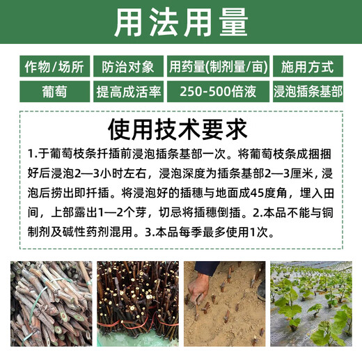 Indobutane acetic acid rooting solution succulent fruit trees and flowers plant growth regulator cuttings transplanting rooting agent powder 60g