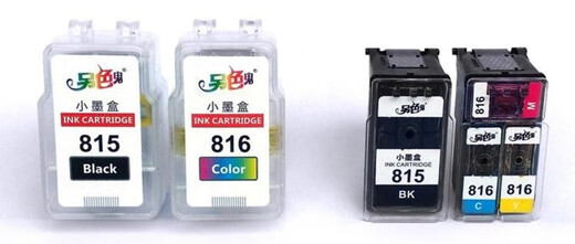 另色鬼内胆墨盒 适用于佳能815/845 816/846 840 841墨盒 816/846 (彩色 M/Y/C)