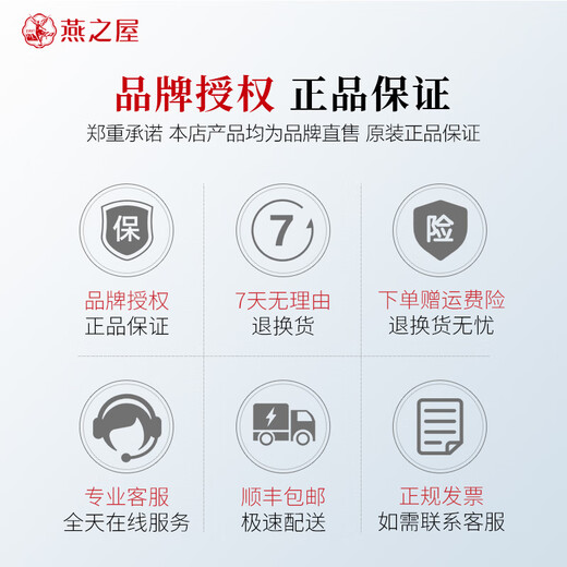 燕之屋干燕窝燕盏印尼溯源进口燕窝礼盒送孕妇月子营养滋补礼品生日礼物 【3星】印尼溯源干燕窝50g礼盒装