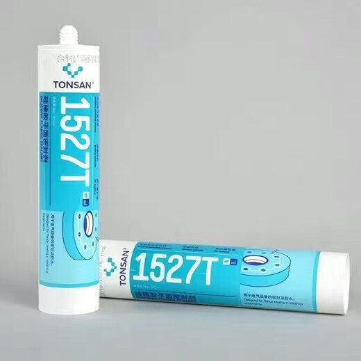 XMSJ可赛新 TONSAN天山1587密封胶 1596 1598 1592硅橡胶平面密封剂耐 1596(100g)