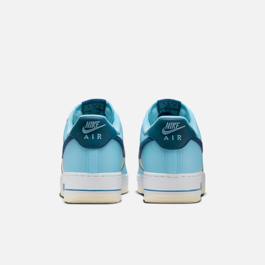 耐克（NIKE）AIR FORCE 1男子空军一号运动鞋夏季新款胶底HF4837 407水瓶蓝/庭蓝/椰奶色/白 38.5
