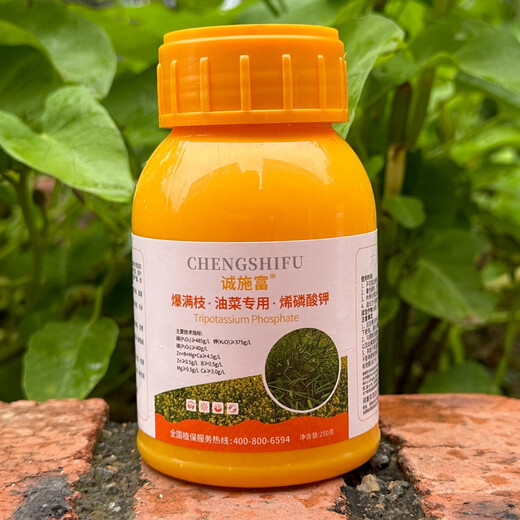 Potassium phosphate, a special fertilizer for rapeseed, promotes the growth of pollinated grains, plumps and produces more oil. One bottle (5 acres)