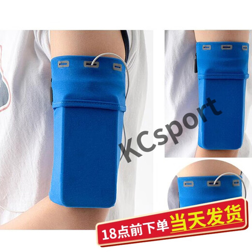 Mihong sports mobile phone arm bag for men and women outdoor fitness equipment running bag arm bag arm strap arm cover blue S suitable for arm circumference 19-23cm