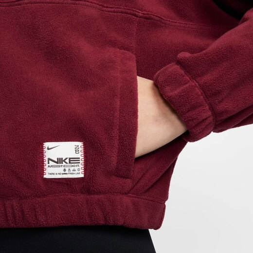 耐克（NIKE）卫衣女装外套春秋季新款加绒保暖运动服立领防风休闲套头衫HV8465 HV8465-677 M