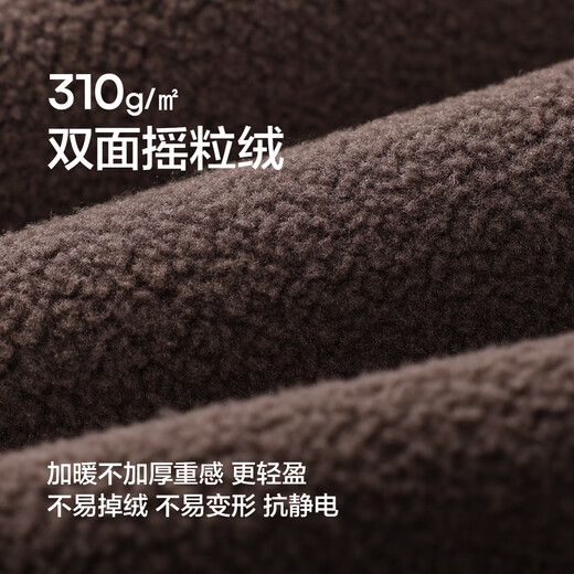 Buyi Legend Fleece Clothes Polar Fleece Jacket Men's Loose Outdoor Mountaineering Jacket Liner Warm Jacket Coffee 2XL Buyi Legend Fleece Clothes Polar Fleece Jacket Men's Loose Outdoor Mountaineering Jacket Liner Warm Jacket Coffee 2XL