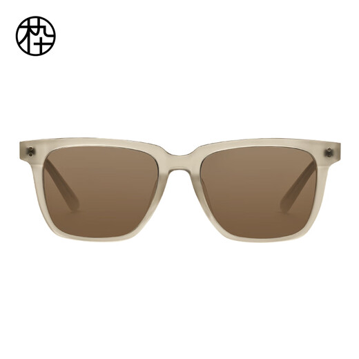 Hölzerne neunzig Sonnenbrillen Klassische vielseitige Sonnenbrille mit mittlerer Frame, Frauenpolarisierter Spiegel fahren Sonnenbrillen MJ101SK723 WHC3 Mocha Brown [schrittweise Film]