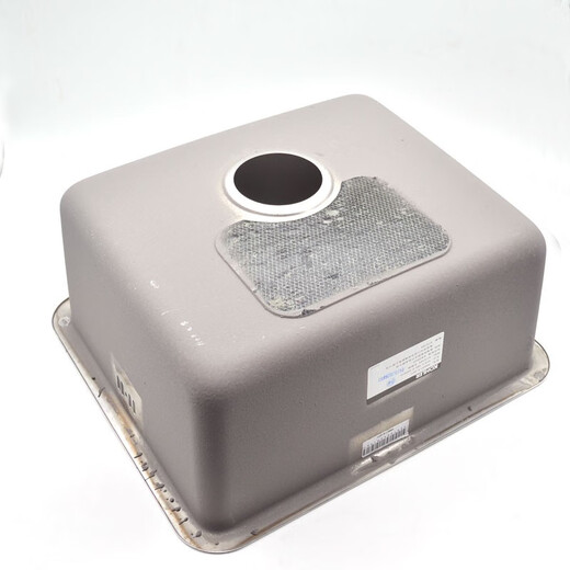 Kohler Kitchen 304 Fregadero de acero inoxidable Cuenca Prou ​​hogar debajo del mostrador Pequeño plato de placa de un solo fregadero 3884t Un solo ranura 3884T + grifo rotativo de un solo mango 8608