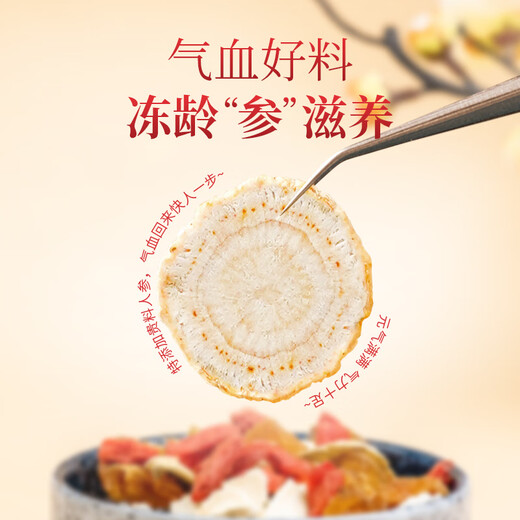 Tongrentang (TRT) Ginseng, Red Date, Wolfberry Tea, Lily, Poria, Rose, Tea, Women's Vital Qi and Blood Tea 160g (8g*20)