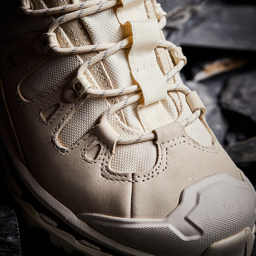 Salomon couples outdoor hiking shoes waterproof breathable high-top QUEST GTX ADVANCED black 416685 3.5 (36)