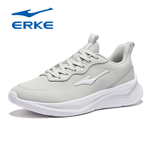 Hongxing Erke Men's Shoes Summer 2025 New Dad Soft Sole Sneakers Mesh Shoes Mesh Мужские кроссовки для мужской кроссовки дышащие повседневные туфли 3523 серо-белые и белые [водонепроницаемый верхний 3285 тот же стиль] 41 высокая стоимость