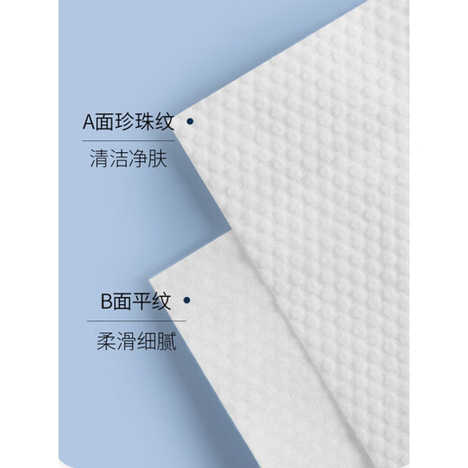 洁丽雅一次性洗脸巾洁面巾女加厚美容院洗面擦脸巾纸卷筒式家庭装 4包 (星星纹60抽)【MRJ687】
