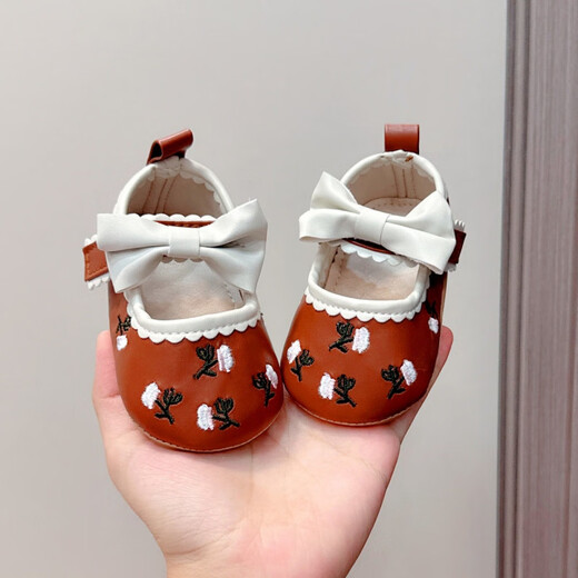 Midur Frühlings- und Herbstbaby ein Jahr Jahre Jahre alte 100-Tage-Schuhe 0-1 Jahre alt 3-6-9-12 Monate Baby Girl Prinzessin Schuhe Weiche Einzelkindschuhe weiß (.fremche Prinzessinschuhe.) 11 S innere Länge 10.5 Empfohlen 0-5 Monate
