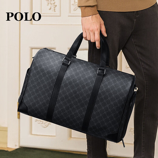 POLO travel bag men's business large capacity short-distance business trip commuter luggage bag handbag independent shoe compartment storage