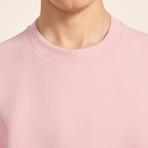 Skizzieren Sie Herrenkleidung 2025 Frühlings- und Sommer neuer runder Nackenmotor Pullover Drop Schulter Langarm Sweatshirt Loose Silhouette 9p1414970 687 Hellrosa L.