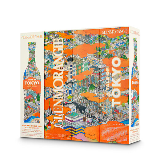 Glenmorangie Wine Tokyo Highland Single Scotch Scotch Whisky Limited Edition Box 700ml