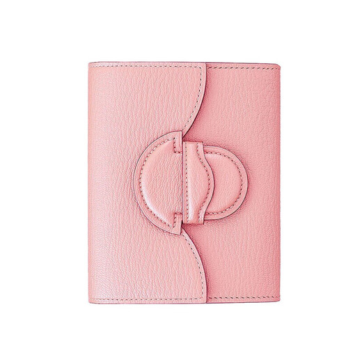 Hermes (Hermes) Frauentasche süß, modisch, kleiner Münzbrieftaschen vielseitige trendige und langlebige Kreditkartenbeutel rosa