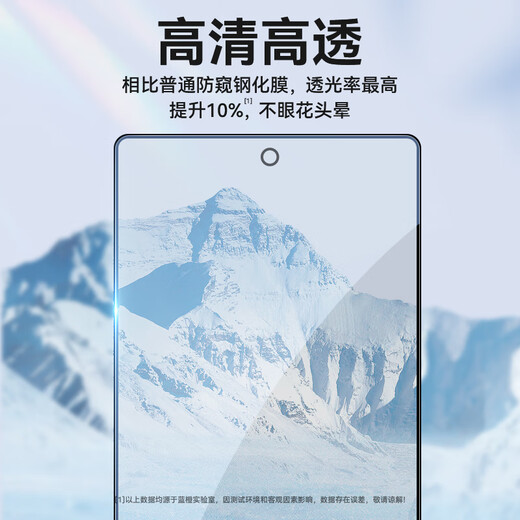 BLUEO blue gorilla suitable for Samsung w26 tempered film w26 mobile phone film 28 high-definition anti-peep external screen heart of the world folding screen anti-peep anti-fingerprint anti-fall protective film Samsung W25 oleophobic layer upgraded version