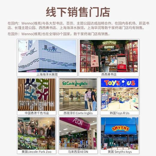 Wenno非洲仿真动物模型儿童动物玩具男孩过家家玩具六一儿童节礼物女孩 长颈鹿A（Giraffe）