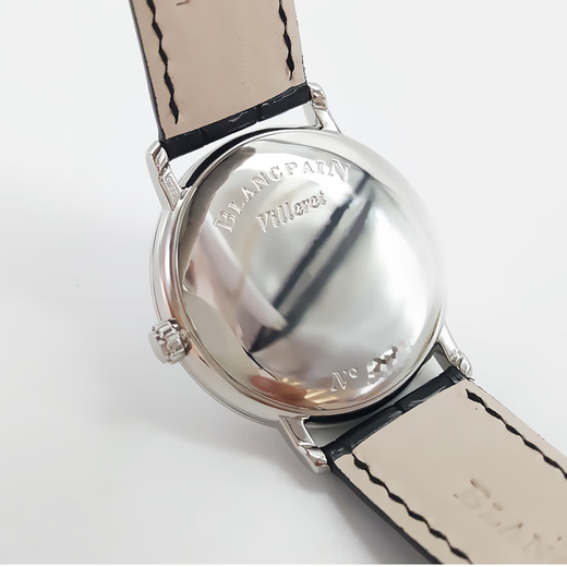 [SECUESTA 99 NUEVO] Blancpain Classic Series Men's Watch Automatic Mechanical Fashion Business Wors Formal Wear Swiss Luxury Watch 38mm-White Disc Silver Needle-6223-1127-55a