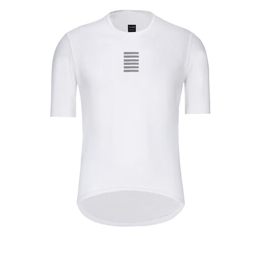 Zailu road bike cycling jersey sweat shirt base layer men's bicycle quick-drying clothing with long-sleeved high-elastic breathable T-shirt white vest (normal style) S