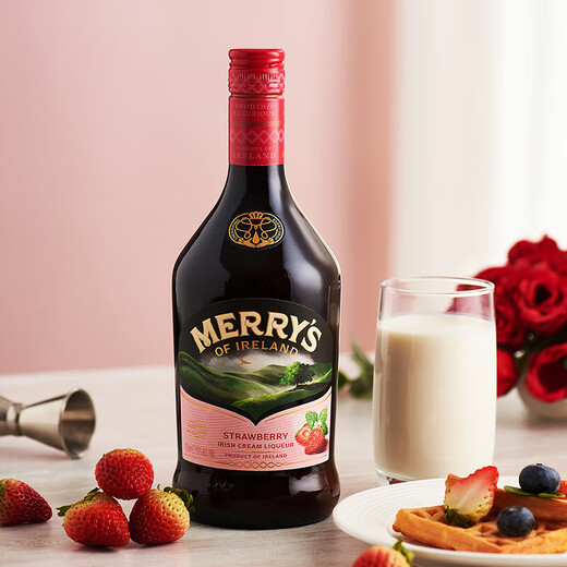 Bailijundu importiert fremden Wein Süßwein Likör Likör Creme Likör Creme Geschmack Vorermischter Wein Melissa süßer Erdbeergeschmack