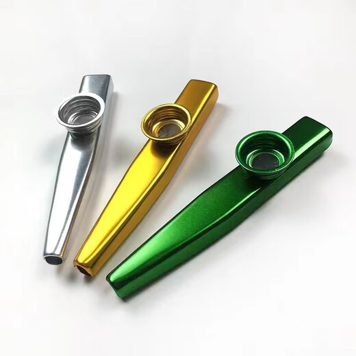 
Secondary Bear Kazu Di Unpopular Musical Instrument Zu Kazu Di Simple and Easy to Learn Metal Kazu Di KAZOO Guitar Ukulele Accompaniment Color Random