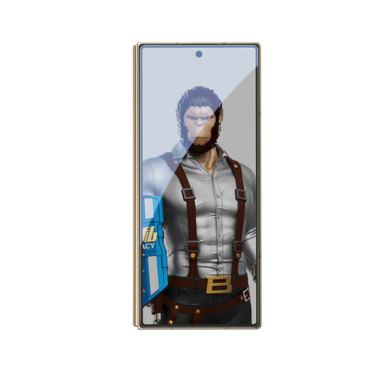 BLUEO blue gorilla suitable for Samsung w26 tempered film w26 mobile phone film 28 high-definition anti-peep external screen heart of the world folding screen anti-peep anti-fingerprint anti-fall protective film Samsung W25 oleophobic layer upgraded version