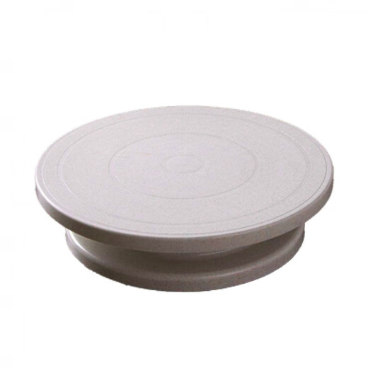 Neixun cake turntable decorating table baking and decorating tools full set of plastic straw turntable birthday cake decorating table turntable single straw color non-slip turntable