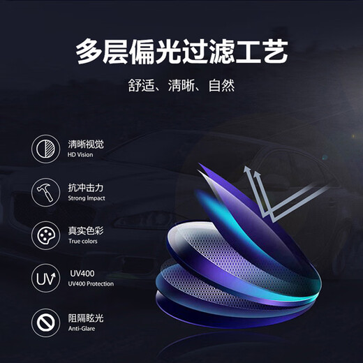 Murata Inao sunglasses clip-on ultra-light myopia polarized sunglasses driving and fishing anti-UV clip-on polarized black gray