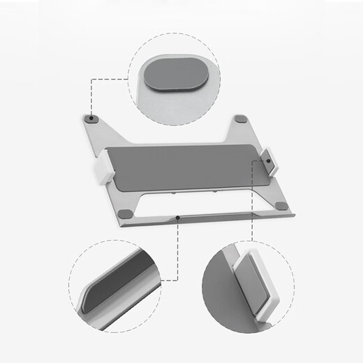 Brateck soporte para monitor portátil brazo mecánico pantalla secundaria soporte elevado giratorio telescópico E350 modelo exclusivo apto para portátiles de 12173 pulgadas