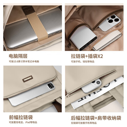 Golf (GOLF) backpack women's 14/16/17 inch laptop bag shoulder tote bag travel school bag business trip