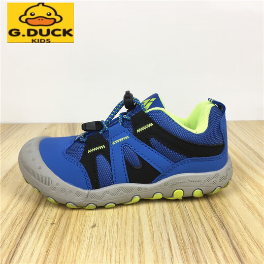 G.Duckkids zapatos de senderismo al aire libre para hombres y niñas en Europa String and Autumn Style y grandes zapatos deportivos antideslizantes para niños para zapatos de senderismo para niños B679 Modelo 8 Tamaño 34 21.5cm