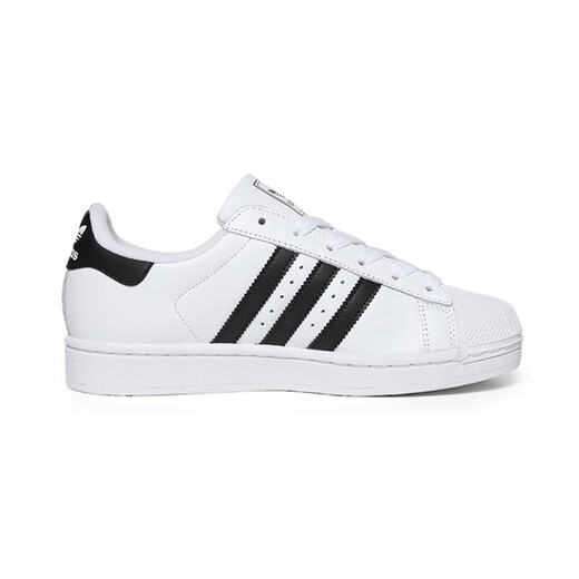 Adidas clover white shoes black label shell toe classic men's and women's sneakers JQ4098