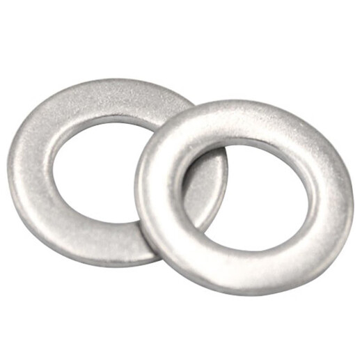 Bingyu BY-869 304 Joint plat en acier inoxydable Din125 Type A joint plat M14 (100 pièces / pack)