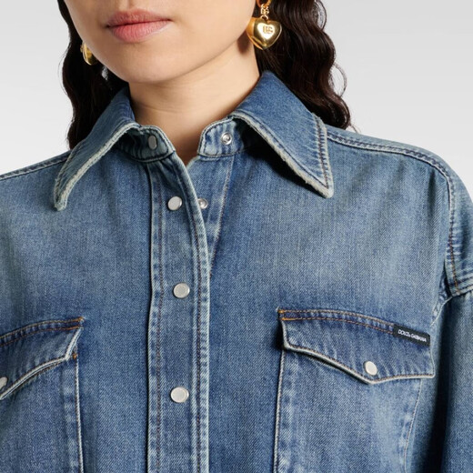 Dolce&Gabbana denim shirt P01021255 blue 3XS CN 145/76