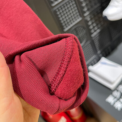 耐克（NIKE） 卫衣男士2024春秋季运动服加绒保暖圆领套头衫FN2611-365 FN2611-677深红色内里加绒 L