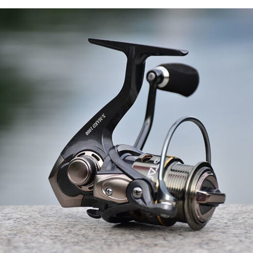 Himanolua micro-object spinning wheel inclined mouth shallow line cup 1000 long-range no gap all-metal fish wheel horse mouth 1000 micro-object special inclined mouth shallow line cup