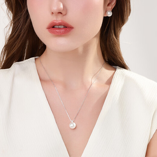 Joyself Aurora Venus Australian White Pearl GUILD Five Star Noble Selection Princess Diana Necklace 18K Gold Princess Gift Zhizhen Five Star Aurora Venus 11-12mm